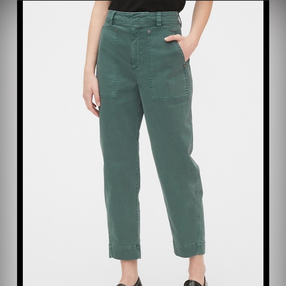 Gap barrel khaki jeans